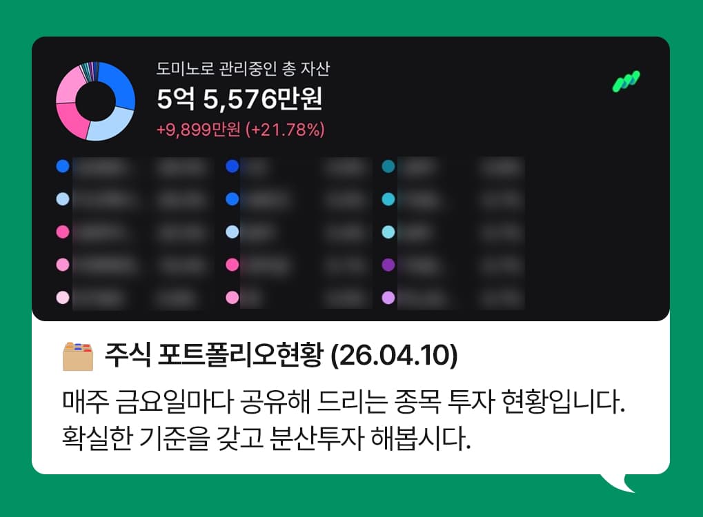 포트폴리오 구축